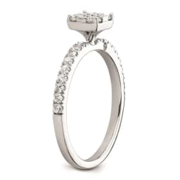 promises-white-gold-diamond-cluster-engagement-ring