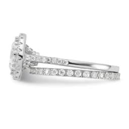 rhodium-cz-halo-engagement-eternity-band-2-ring-set-ss