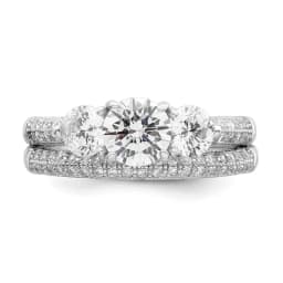 rhodium-plated-cz-3-stone-engagement-ring-set-ss
