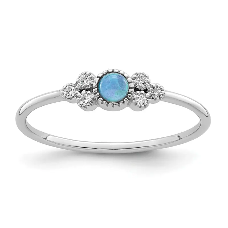 rhodium-plated-polished-lab-created-blue-opal-ring-ss