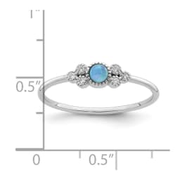 rhodium-plated-polished-lab-created-blue-opal-ring-ss