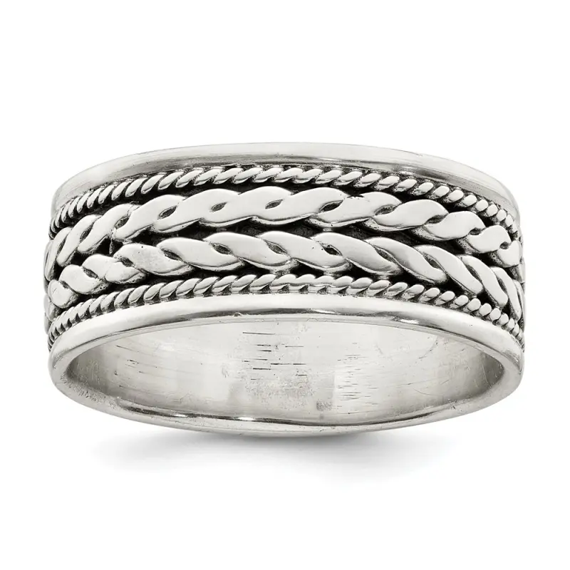 sterling-silver-antiqued-rope-design-ladie-s-ring
