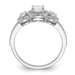 cheryl-m-brilliant-cut-cz-3-stone-halo-with-textured-side-ring-ss