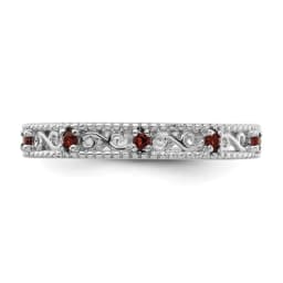 sterling-silver-stackable-expressions-garnet-ring