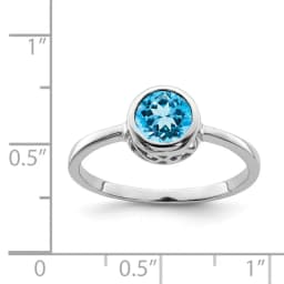 sterling-silver-rhodium-plated-polished-blue-topaz-round-ring