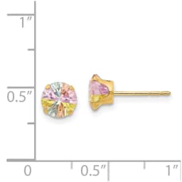 14k-madi-k-multi-color-cz-6mm-post-earrings