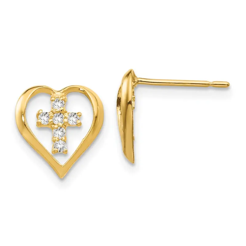 14k-madi-k-cz-children-s-heart-cross-post-earrings