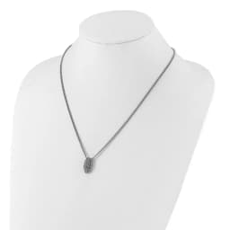 stainless-steel-polished-crystal-oval-necklace