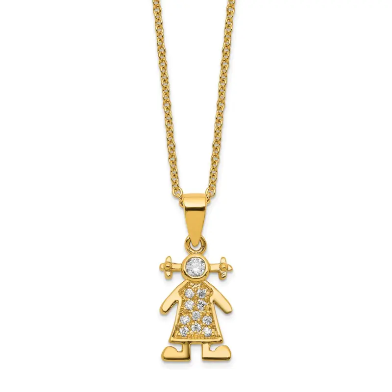 brass-gold-plated-little-people-for-hope-girl-cz-pendant-necklace