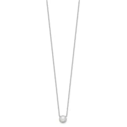cheryl-m-sterling-silver-rhodium-plated-button-freshwater-cultured-pearl-and-brilliant-cut-cz-halo-18-inch-necklace
