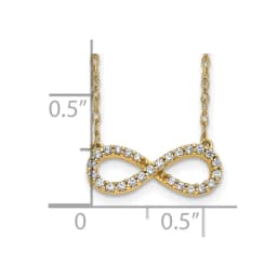 10k-polished-diamond-infinity-symbol-18-inch-necklace