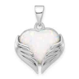 sterling-silver-rhodium-plated-white-created-opal-heart-wings-pendant