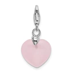 amore-la-vita-sterling-silver-rhodium-plated-polished-3-d-rose-quartz-heart-charm-with-fancy-lobster-clasp