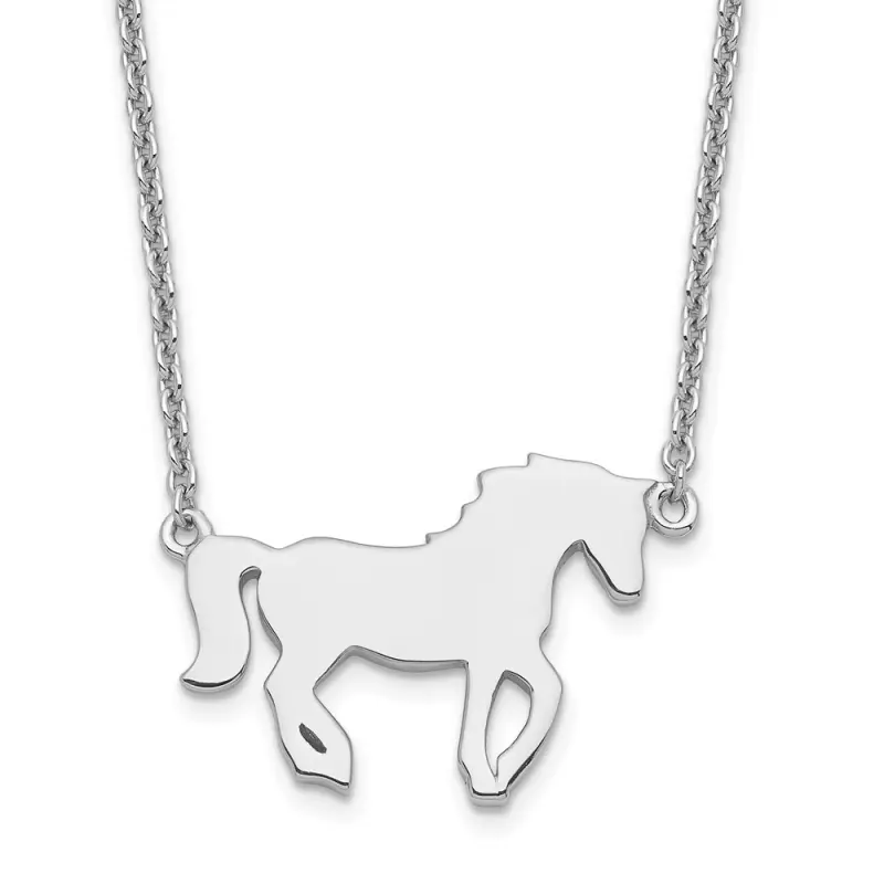 sterling-silver-rhodium-plated-polished-horse-w-2in-ext-necklace