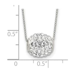 sterling-silver-rhod-plated-10mm-white-stellux-crystal-ball-necklace