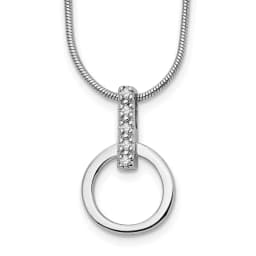 white-ice-sterling-silver-rhodium-plated-18-inch-open-circle-diamond-necklace-with-2-inch-extender