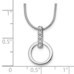 white-ice-sterling-silver-rhodium-plated-18-inch-open-circle-diamond-necklace-with-2-inch-extender