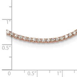 flash-rose-tone-polished-crystal-17-5in-necklace