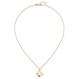 14k-polished-butterfly-with-enamel-ladybug-w-75in-ext-children-s-necklace