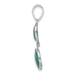 sterling-silver-rhodium-plated-w-reconstituted-turquoise-pendant