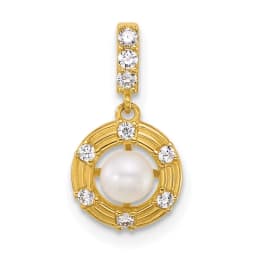14k-polished-and-grooved-fwc-pearl-and-cz-circle-pendant