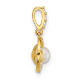 14k-polished-and-grooved-fwc-pearl-and-cz-circle-pendant