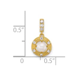 14k-polished-and-grooved-fwc-pearl-and-cz-circle-pendant