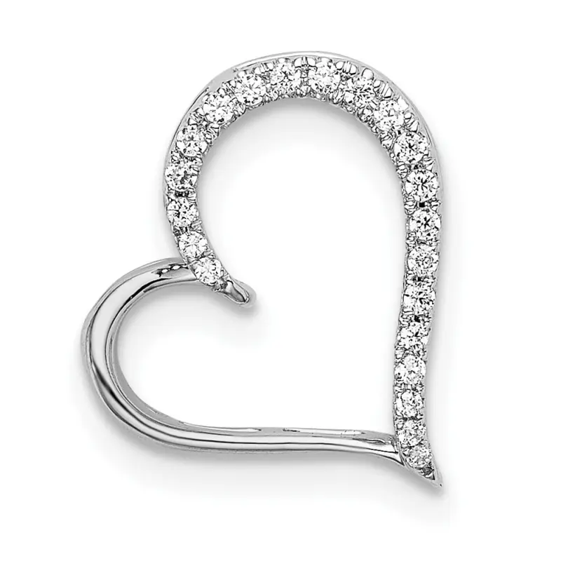 14k-white-gold-diamond-heart-chain-slide