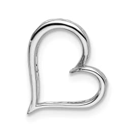 14k-white-gold-diamond-heart-chain-slide