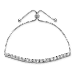 sterling-silver-rhodium-plated-polished-cz-adjustable-tennis-bracelet