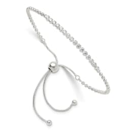 sterling-silver-polished-d-c-with-cz-adjustable-bracelet