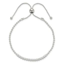 sterling-silver-polished-d-c-with-cz-adjustable-bracelet