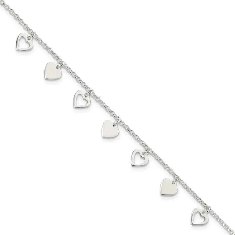 sterling-silver-w-hearts-bracelet