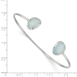 sterling-silver-blue-chalcedony-bangle