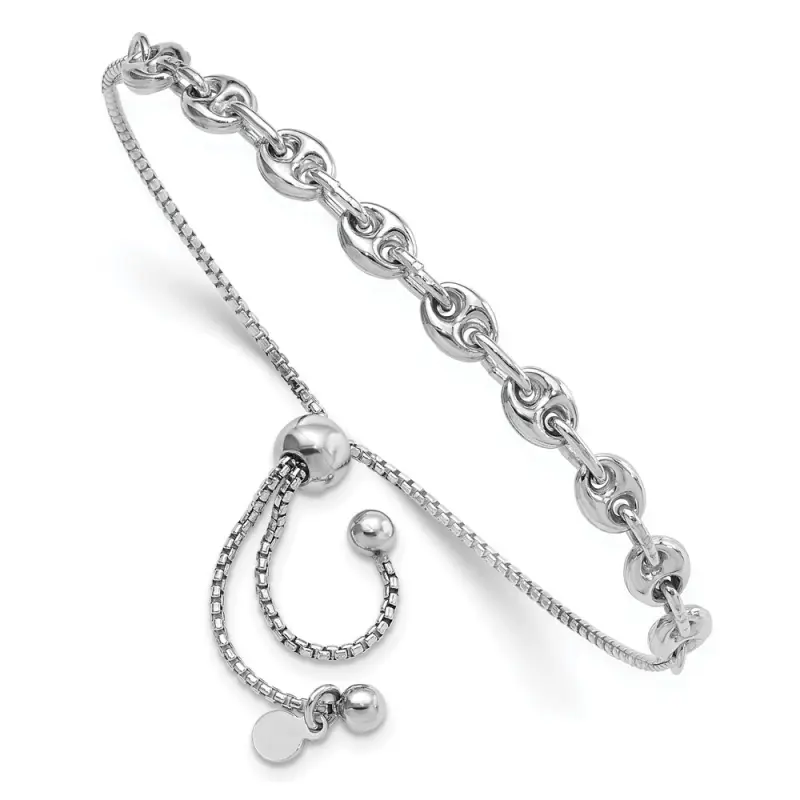 sterling-silver-rhodium-plated-fancy-adjustable-bracelet