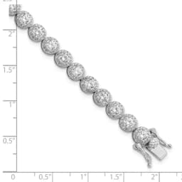 sterling-silver-rhodium-plated-polished-round-cz-tennis-bracelet