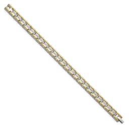 chisel-stainless-steel-polished-yellow-ip-plated-with-cz-8-5-inch-link-bracelet