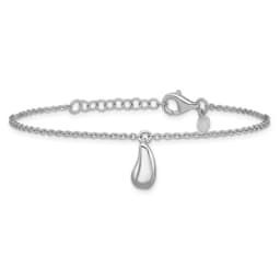 sterling-silver-rh-plat-polished-dangle-bead-w-1in-ext-bracelet