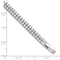 sterling-silver-rhodium-plated-double-row-cz-7-25in-tennis-bracelet