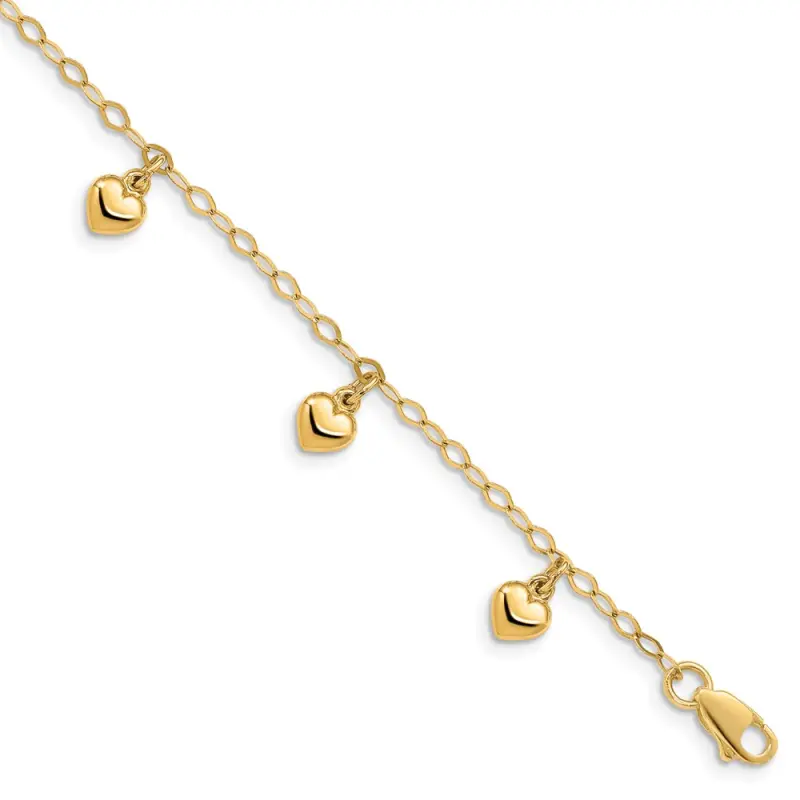 14k-child-s-puffed-heart-charm-bracelet