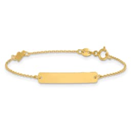 14k-polished-heart-children-s-id-bracelet