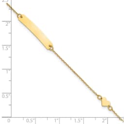 14k-polished-heart-children-s-id-bracelet