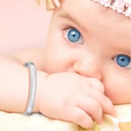 sterling-silver-rhodium-plated-polished-beaded-multi-color-enameled-flowers-hearts-princess-with-chain-baby-bangle