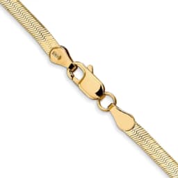 14k-3mm-silky-herringbone-chain