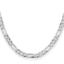 sterling-silver-rhodium-plated-7-0mm-lightweight-flat-figaro-chain