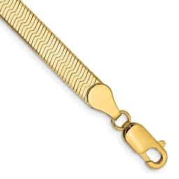 14k-5mm-silky-herringbone-chain