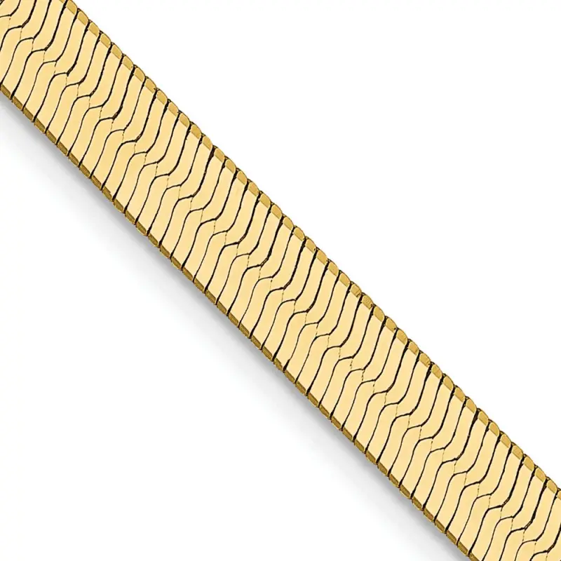 14k-4mm-silky-herringbone-chain