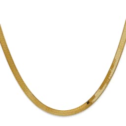 14k-4mm-silky-herringbone-chain