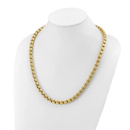 chisel-stainless-steel-polished-yellow-ip-plated-8mm-24-inch-round-box-chain-necklace