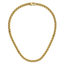 chisel-stainless-steel-polished-yellow-ip-plated-8mm-24-inch-round-box-chain-necklace